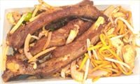 Chicken Noodles with Salt Pepper Ribs